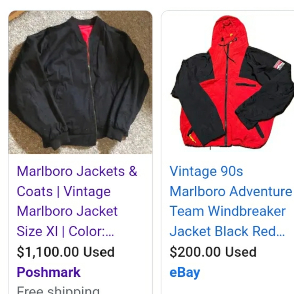 Marlboro Vintage Reversable Jacket